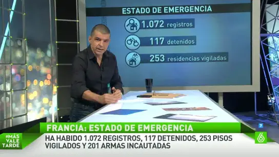 Francia, tras diez días con el estado de emergencia activado Francia, tras diez días con el estado de emergencia activado