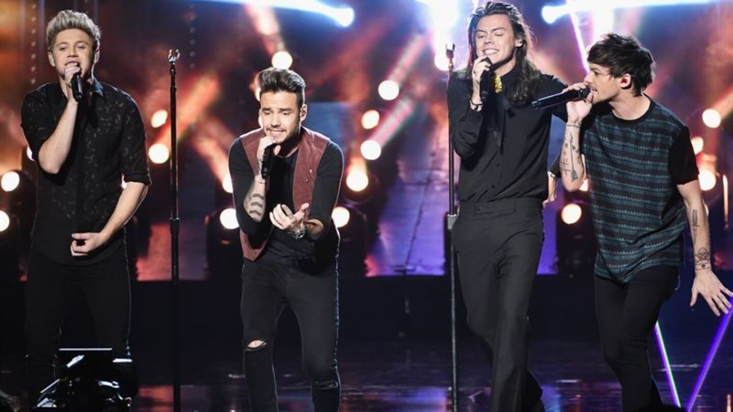 One Direction durante la gala