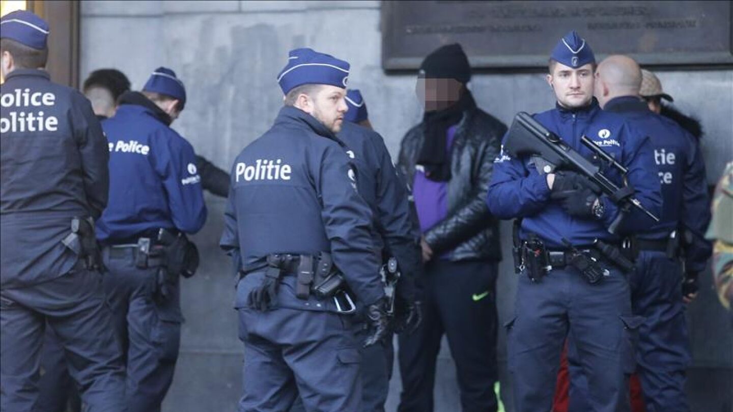 Polic&iacute;a belga