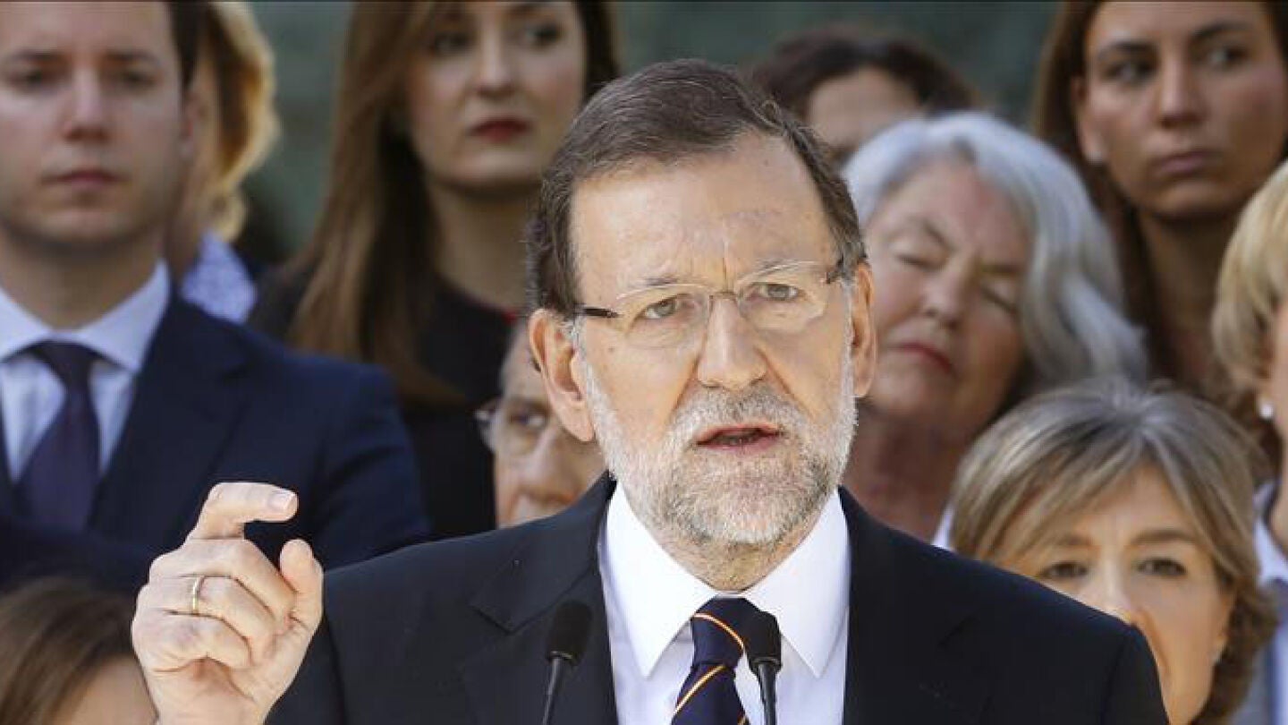 El presidente del Gobierno, Mariano Rajoy, en un acto en Sevilla
