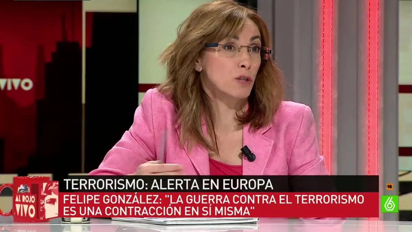 La periodista Angélica Rubio La periodista Angélica Rubio