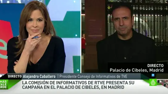 Alejandro Caballero, presidente del Consejo de Informativos de TVE Alejandro Caballero, presidente del Consejo de Informativos de TVE
