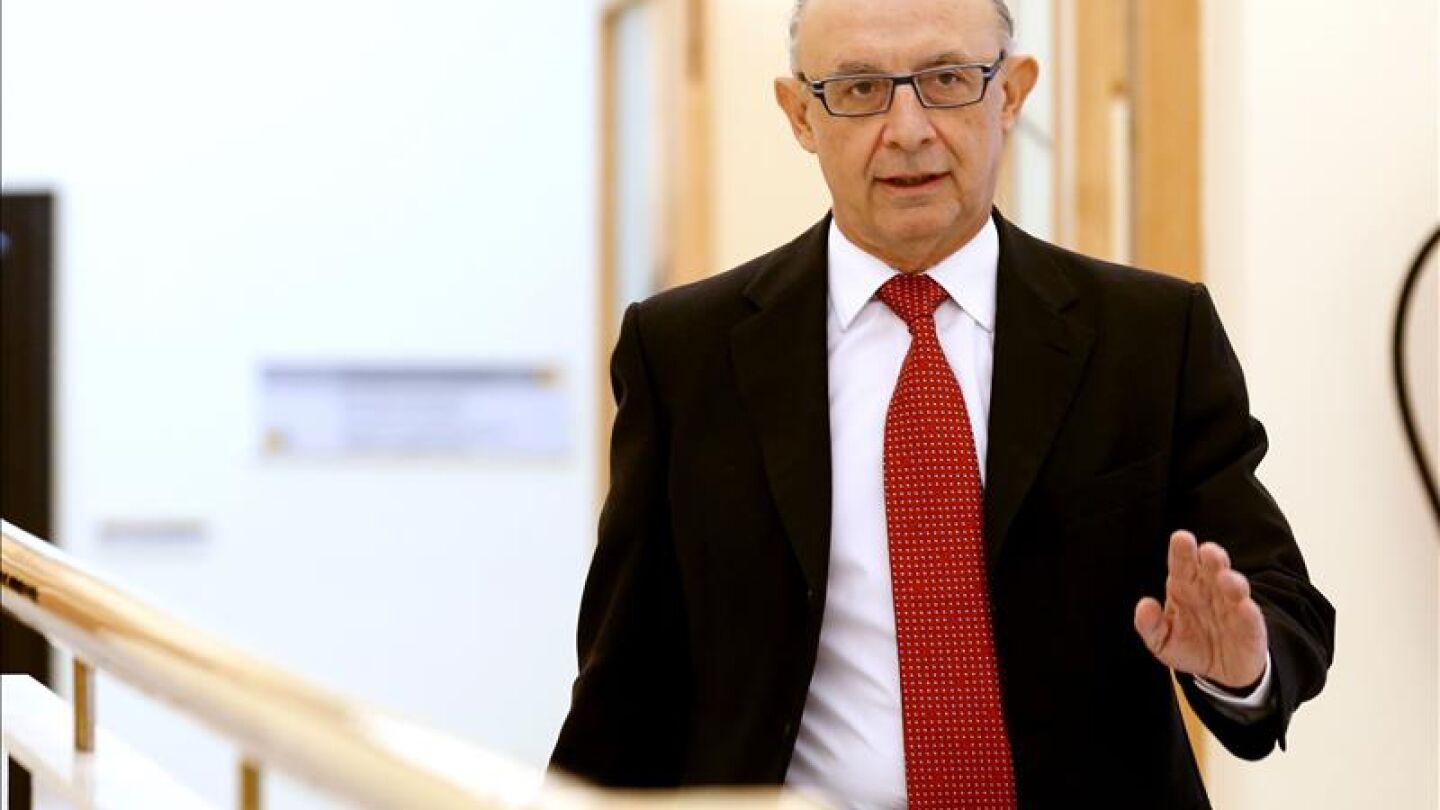 El ministro de Hacienda, Crist&oacute;bal Montoro