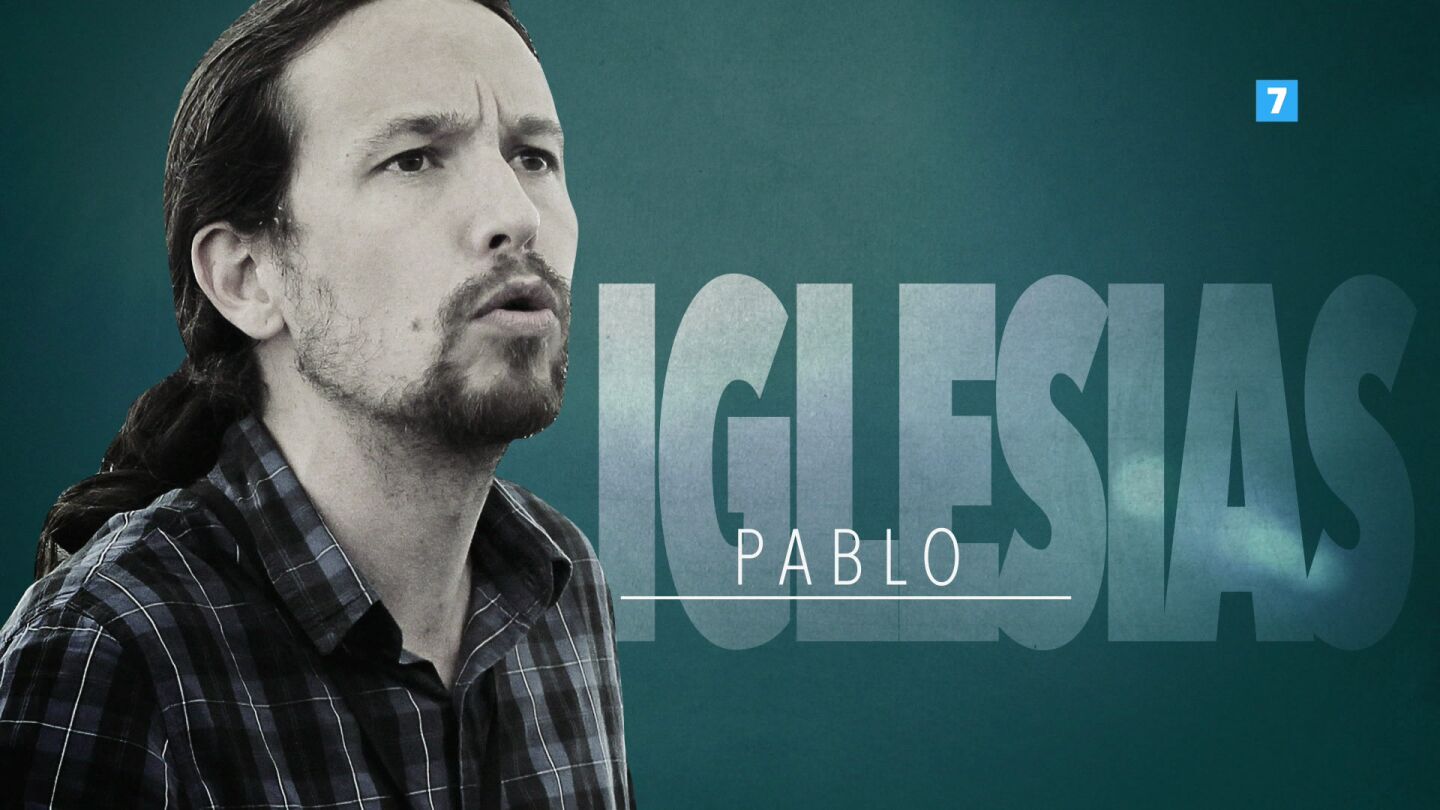 Pablo Iglesias visita el plat&oacute; de El Objetivo