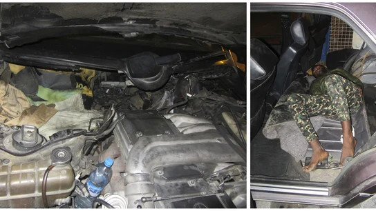 Dobles fondos donde viajaban los inmigrantes Dobles fondos donde viajaban los inmigrantes