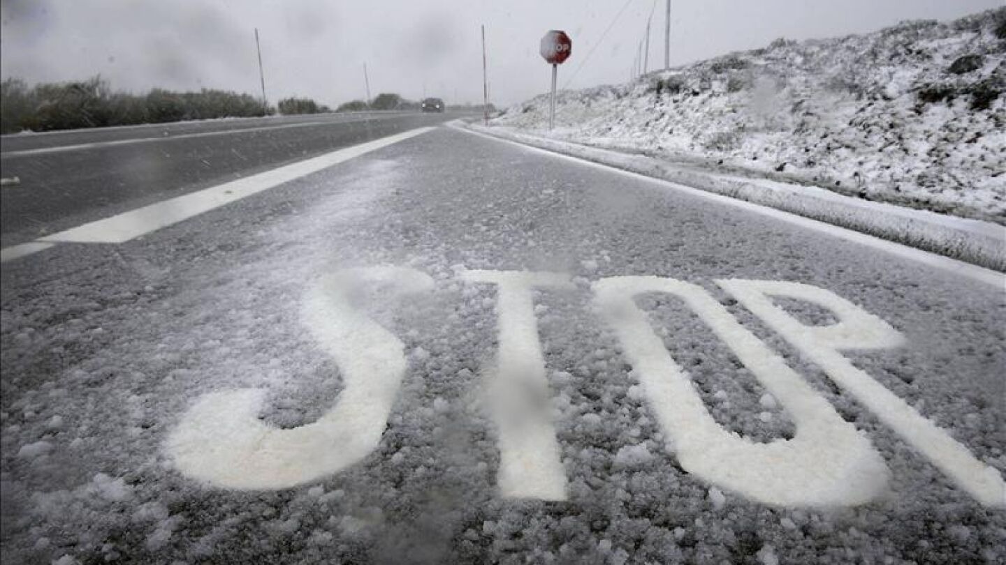 La primera nevada de la temporada en la comunidad c&aacute;ntabra