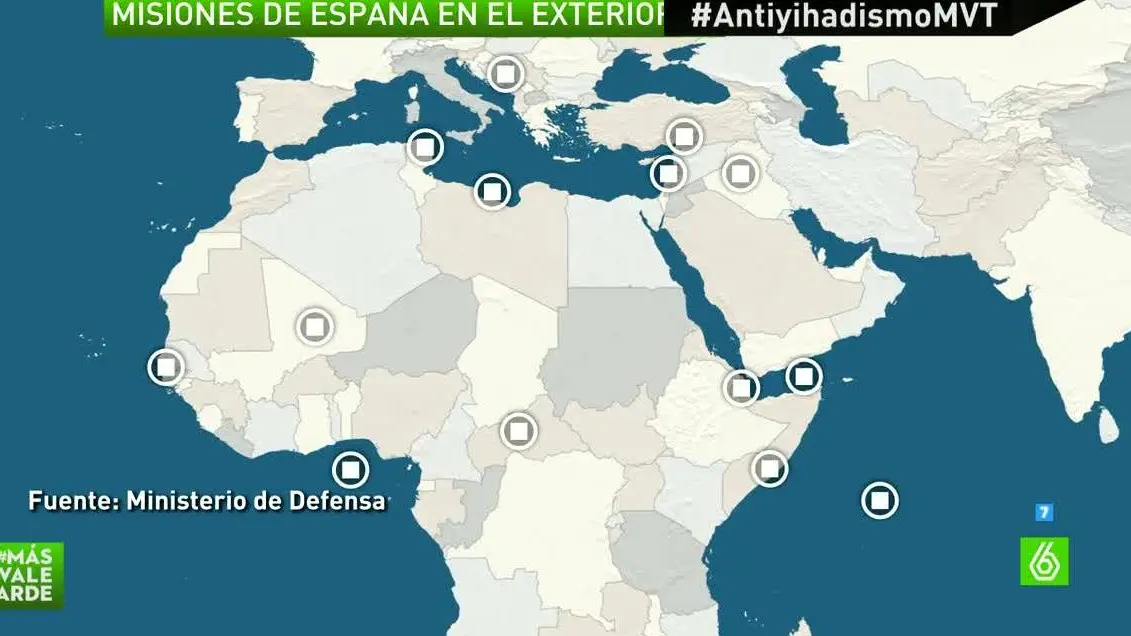 Misiones de España en el exterior