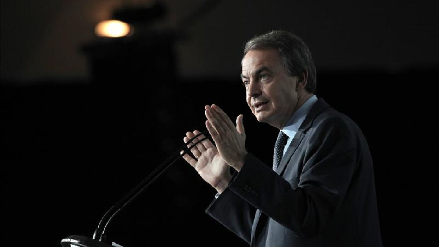 El expresidente espa&ntilde;ol Jos&eacute; Luis Rodr&iacute;guez Zapatero