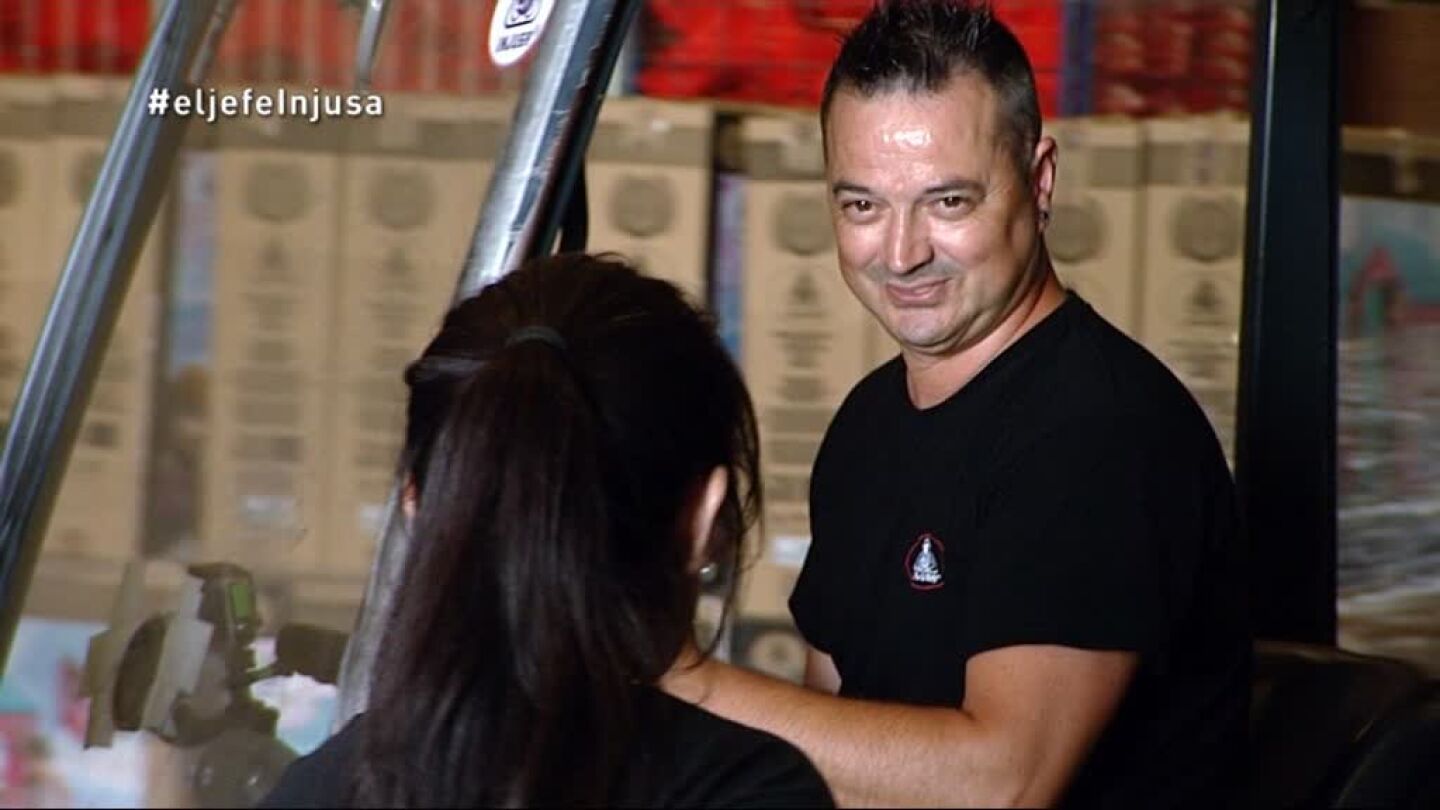 La Jefa Infiltrada ve el estr&eacute;s del almac&eacute;n de la mano de Rafa