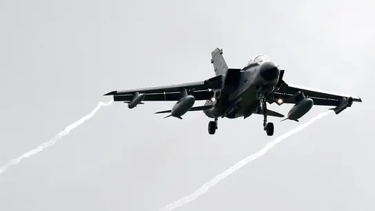 Un avión de reconocimiento 'Tornado' Un avión de reconocimiento 'Tornado'