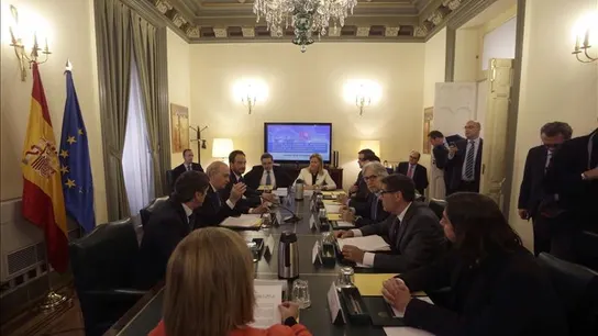 Reunión para la firma del pacto antiyihadista Reunión para la firma del pacto antiyihadista