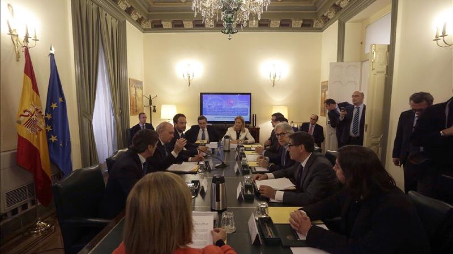 Reuni&oacute;n para la firma del pacto antiyihadista