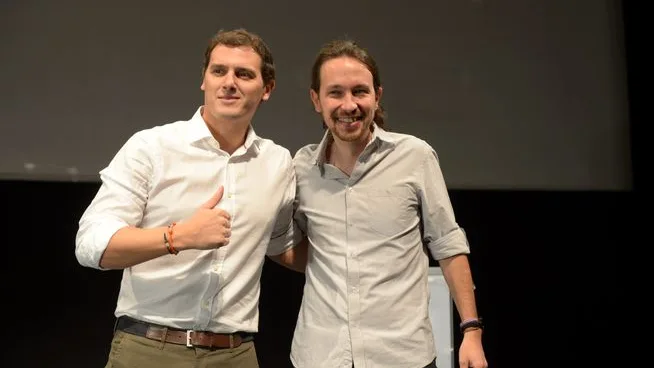 Debate entre Albert Rivera y Pablo Iglesias