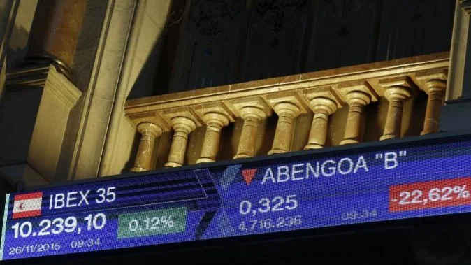 Abengoa cae en bolsa