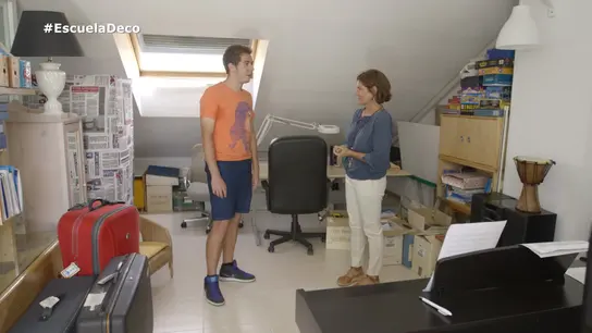 Antonio ha tenido que 'mudarse' a la buhardilla Antonio ha tenido que 'mudarse' a la buhardilla