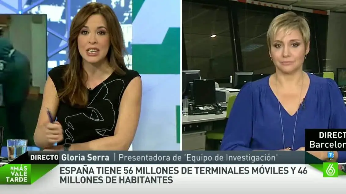 Gloria Serra, presentadora de Equipo de Investigación Gloria Serra, presentadora de Equipo de Investigación