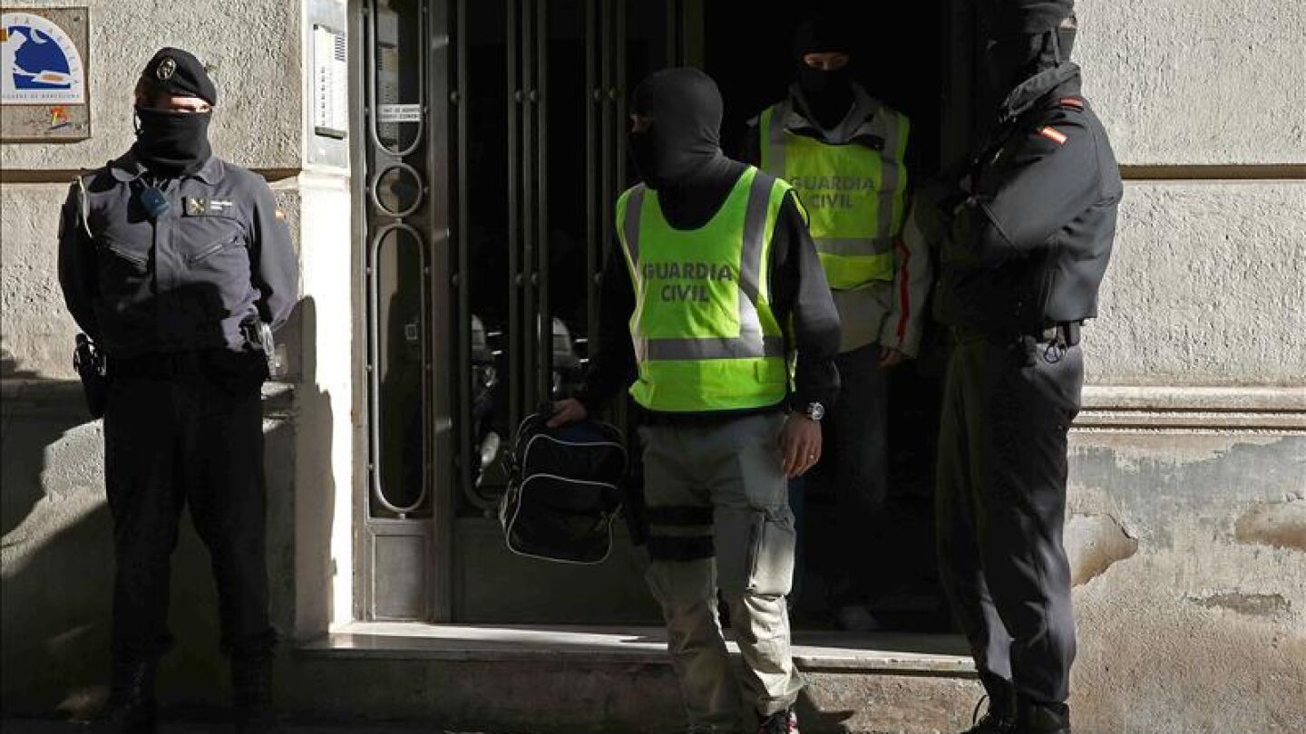Detenidas tres personas en Barcelona en una operaci&oacute;n contra el terrorismo yihadista 
