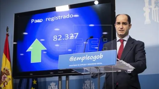 El secretario de Estado de Empleo, Juan Pablo Riesgo. El secretario de Estado de Empleo, Juan Pablo Riesgo.