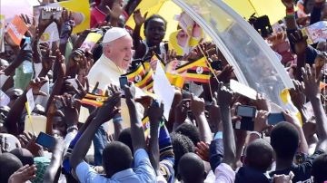 El papa Francisco llega a la República Centroafricana