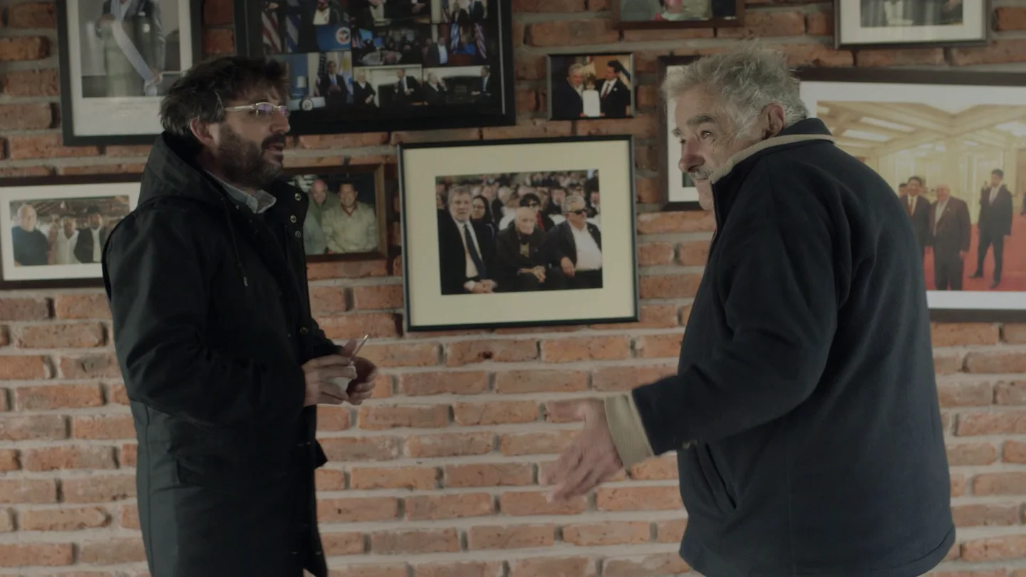Jordi Évole y José Mujica Jordi Évole y José Mujica