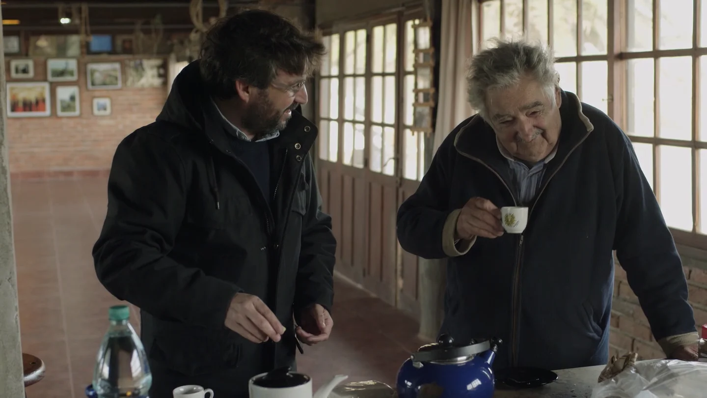 Jordi Évole y José Mujica Jordi Évole y José Mujica