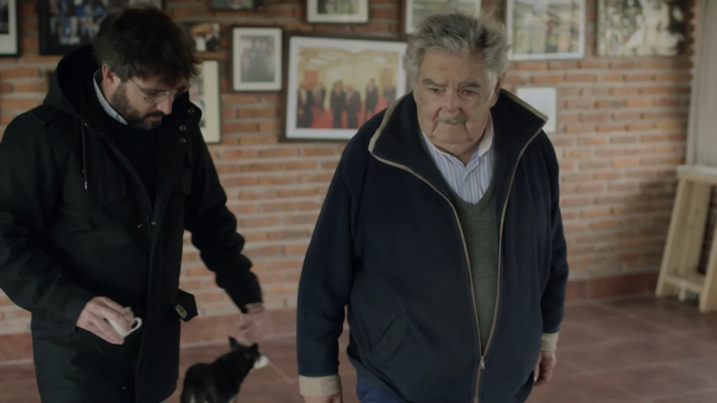 Jordi Évole y José Mujica Jordi Évole y José Mujica