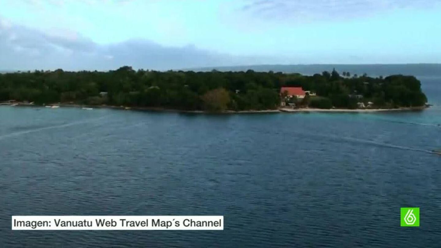 Isla de Vanuatu, en el Pac&iacute;fico