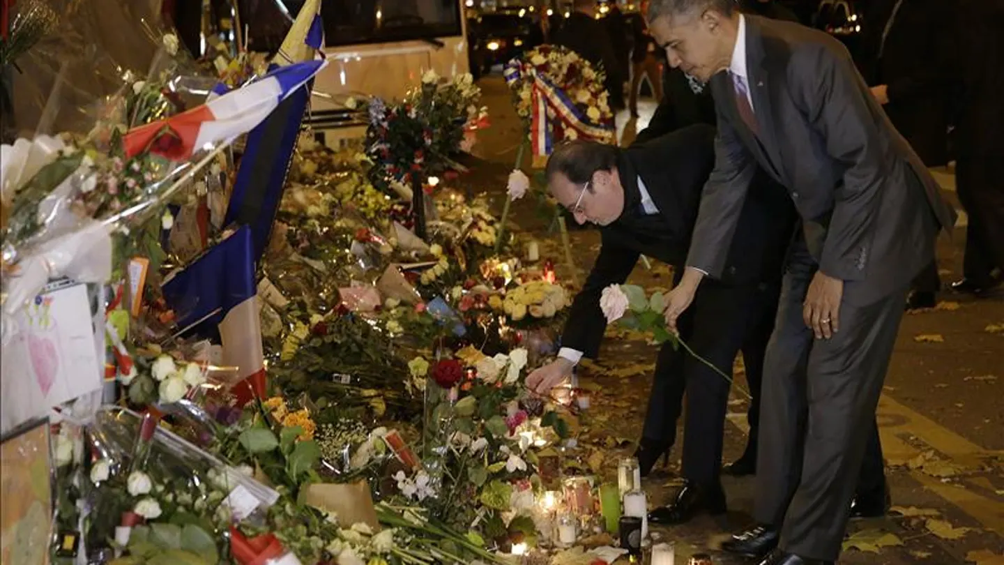El presidente de EEUU, Barack Obama y el jefe del Estado francés, François Hollande El presidente de EEUU, Barack Obama y el jefe del Estado francés, François Hollande