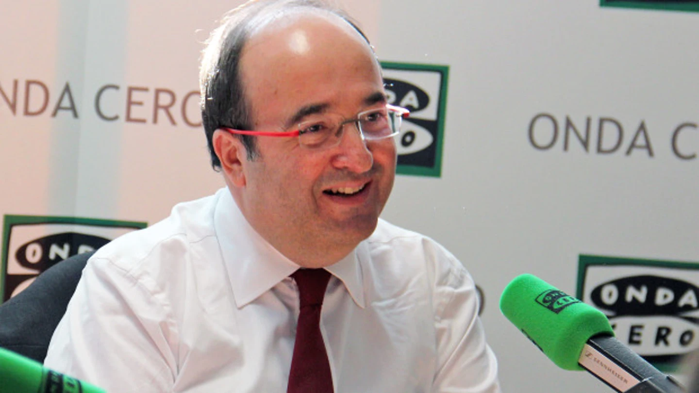 Miquel Iceta en una entrevista en Onda Cero Miquel Iceta en una entrevista en Onda Cero