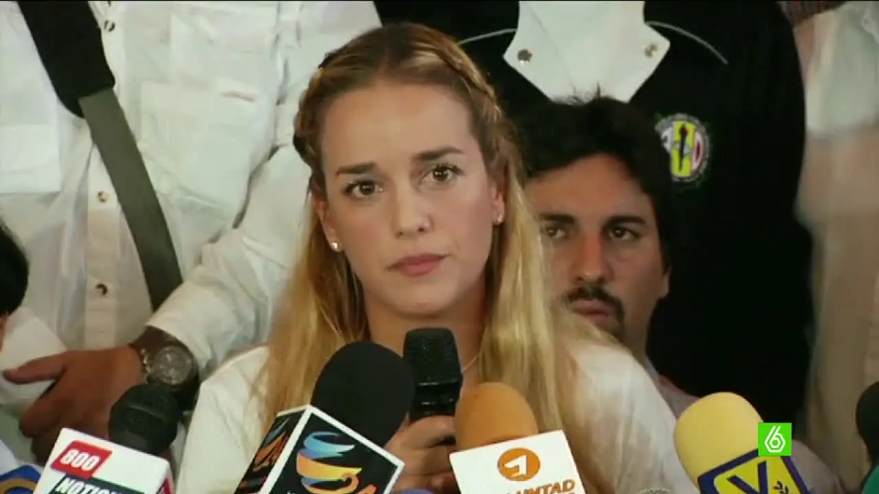 Lilian Tintori, mujer de Leopoldo López Lilian Tintori, mujer de Leopoldo López