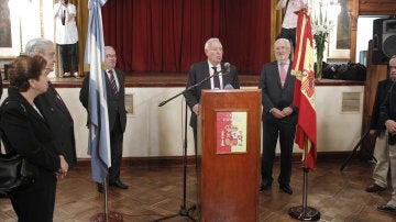 José Manuel García Margallo en la recepción celebrada en Buenos Aires