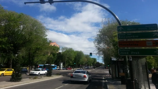 Control de semáforo en rojo, Madrid Control de semáforo en rojo, Madrid