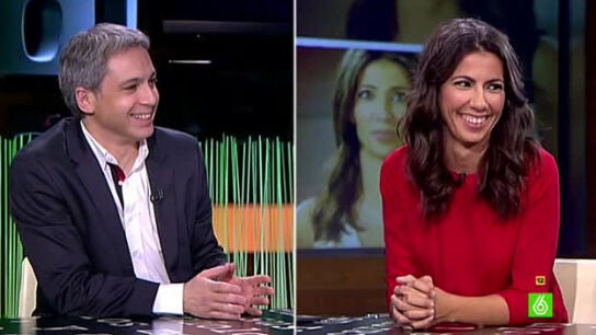 Los moderadores del pr&oacute;ximo debate a cuatro del 7D, Ana Pastor y Vicente Vall&eacute;s, visitan El Intermedio
