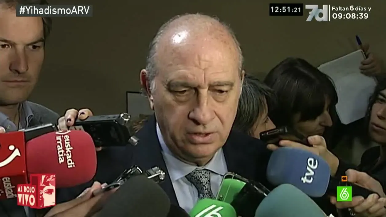 Jorge Fern&aacute;ndez D&iacute;az, ministro de Interior