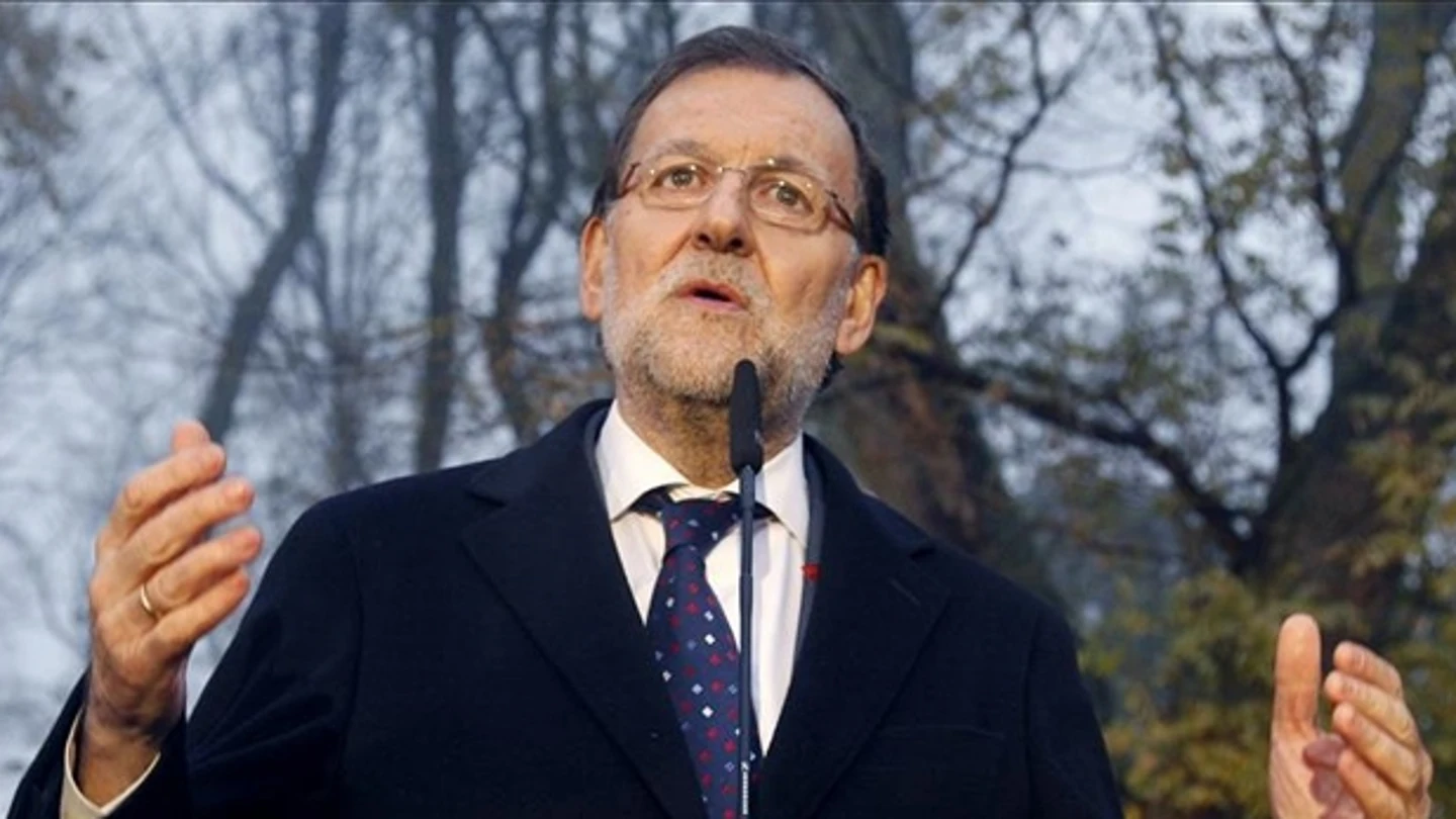 Mariano Rajoy durante un acto electoral Mariano Rajoy durante un acto electoral
