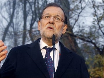 Mariano Rajoy durante un acto electoral Mariano Rajoy durante un acto electoral
