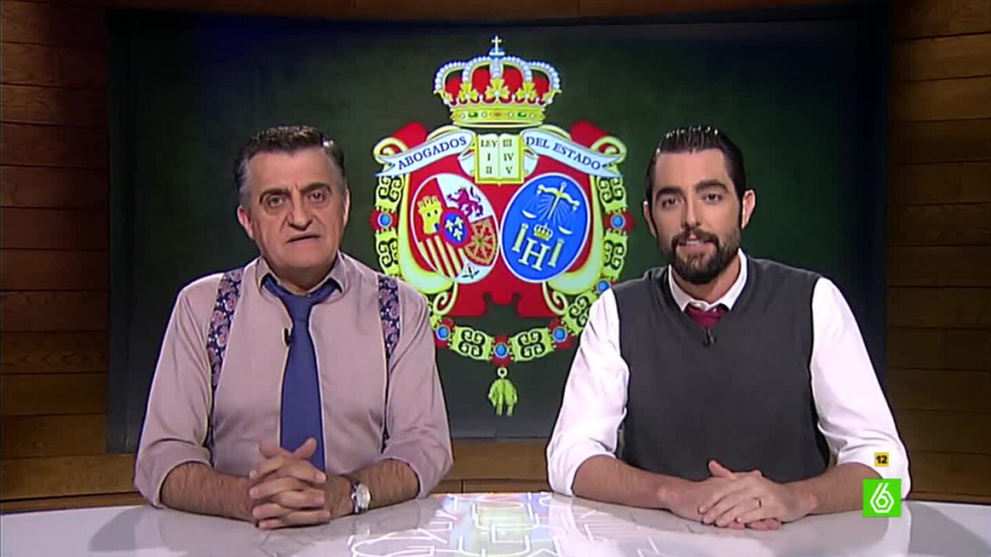Dani Mateo analiza el papel de los abogados del Estado