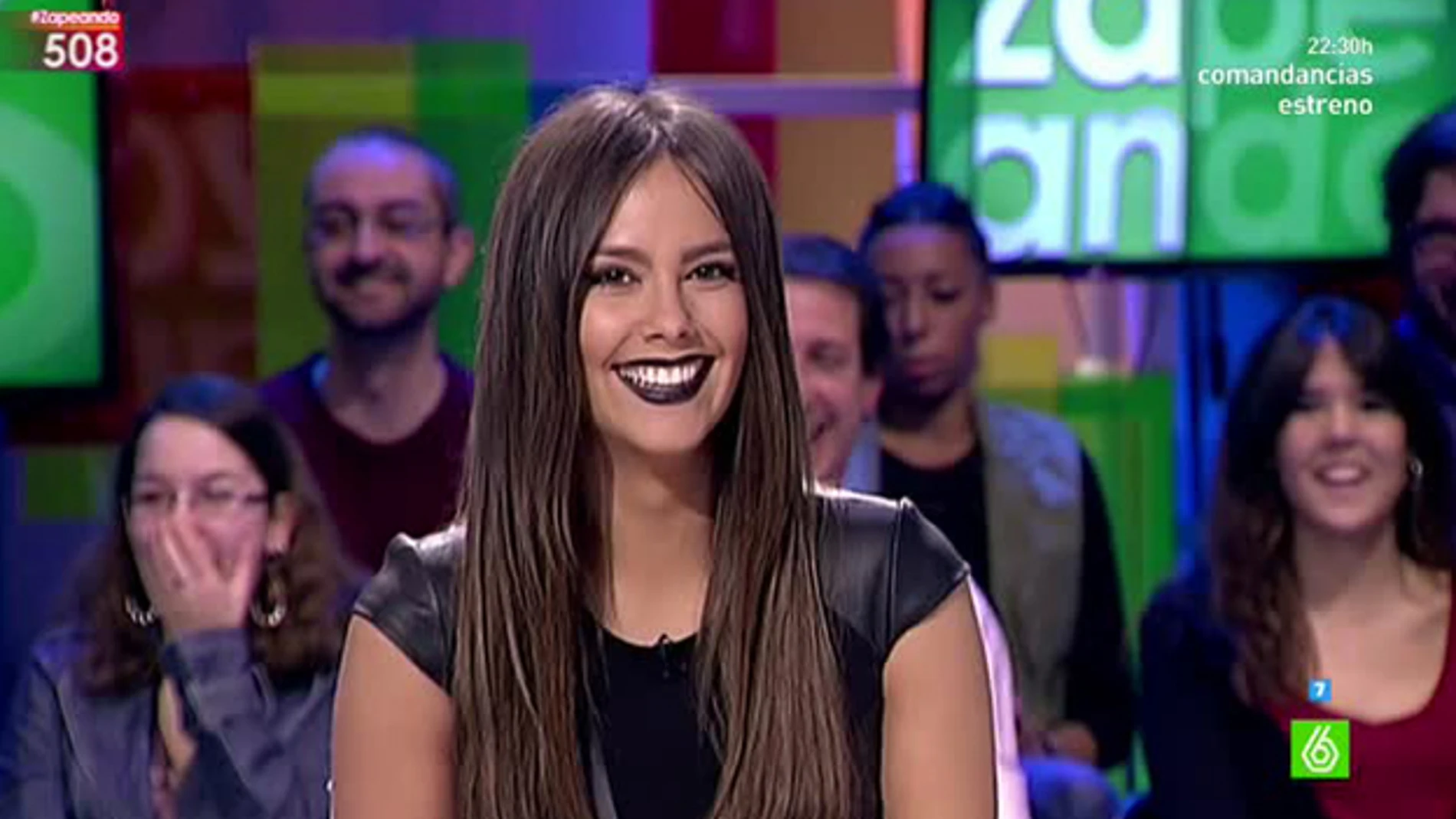 Cristina Pedroche quiere marcar tendencia con sus labios negros