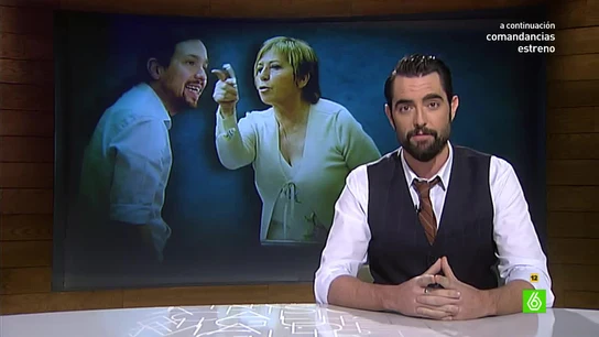Dani Mateo repasa el choque entre Celia Villalobos y Pablo Iglesias Dani Mateo repasa el choque entre Celia Villalobos y Pablo Iglesias