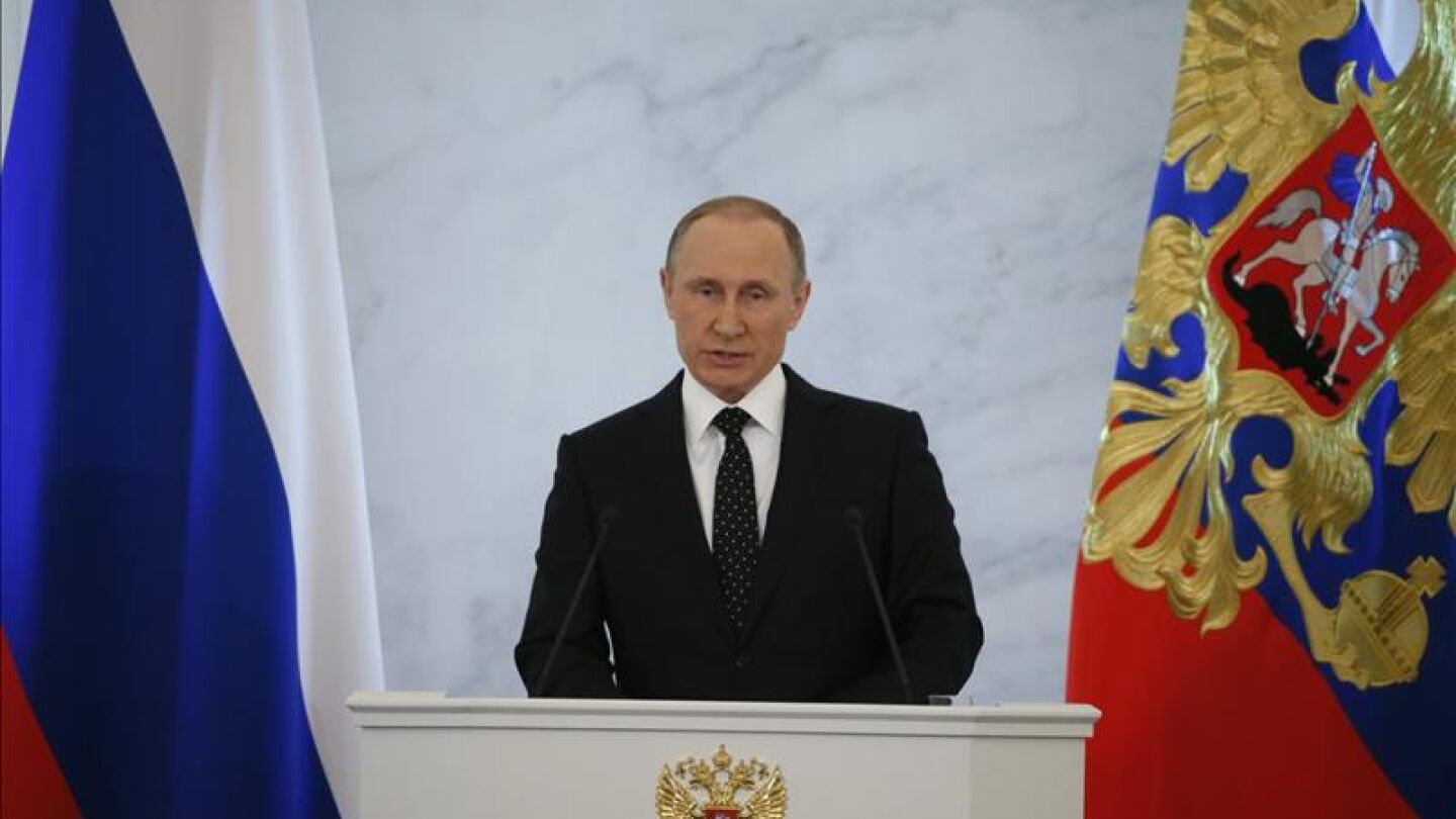 El presidente ruso, Vlad&iacute;mir Putin