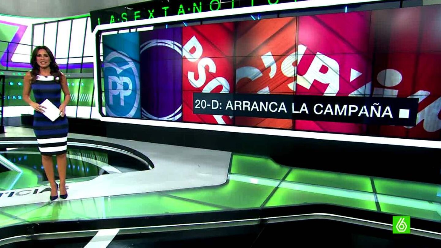Cristina Saavedra en el plat&oacute;