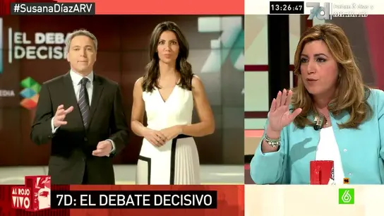 Susana Díaz habla de 7D el debate Susana Díaz habla de 7D el debate