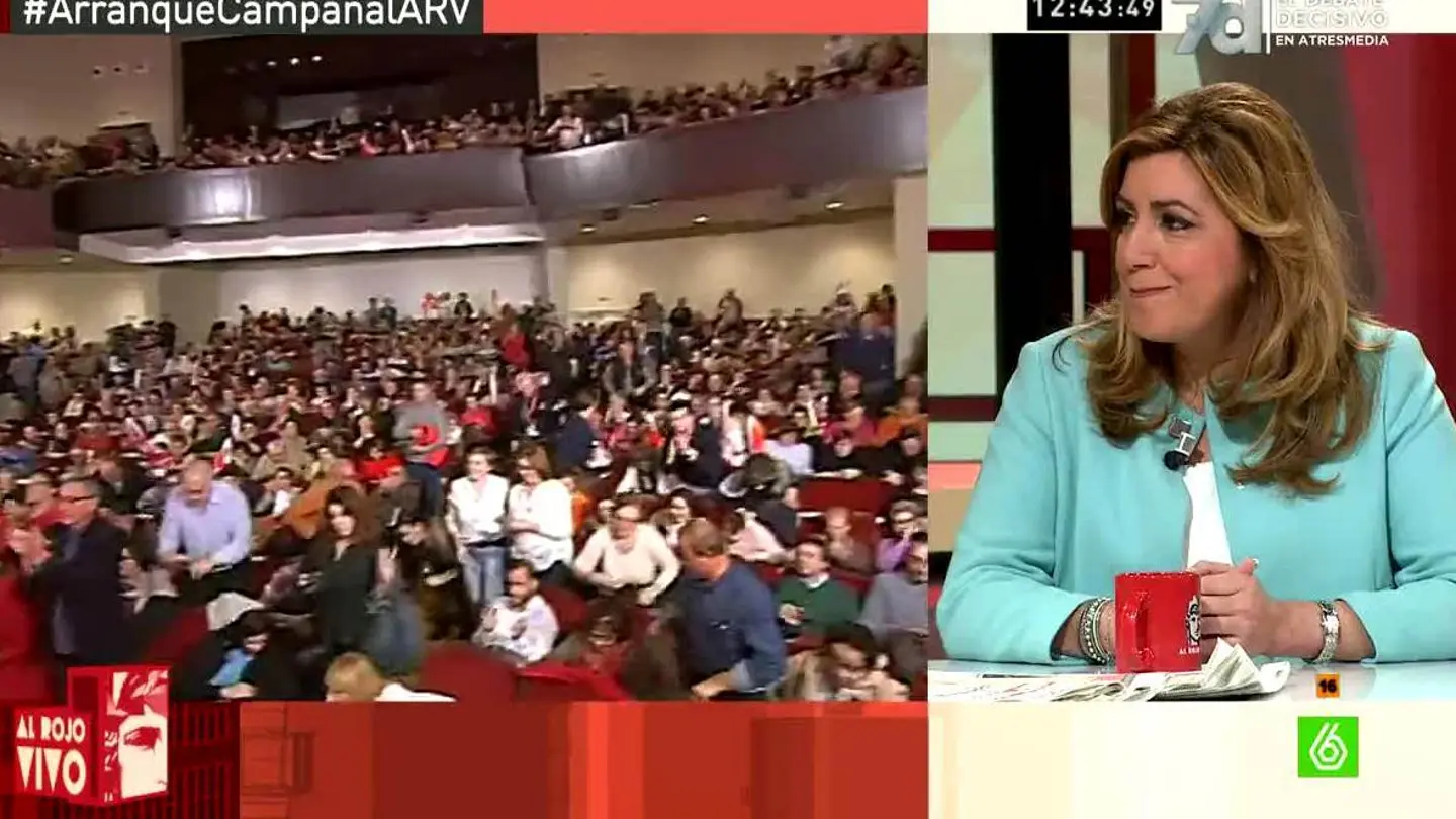 Susana Díaz sobre las encuestas Susana Díaz sobre las encuestas