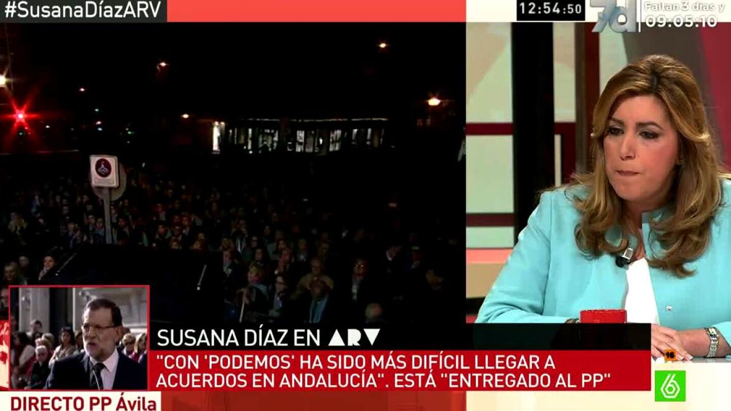 Susana D&iacute;az sobre Rajoy