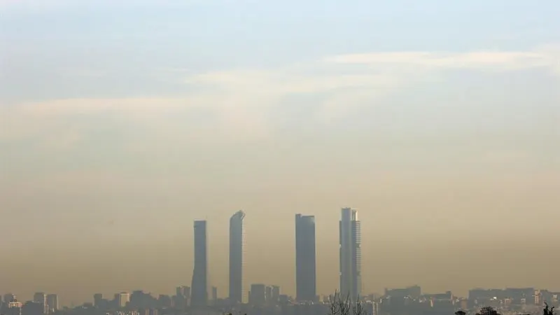 Altos niveles de contaminación en Madrid Altos niveles de contaminación en Madrid