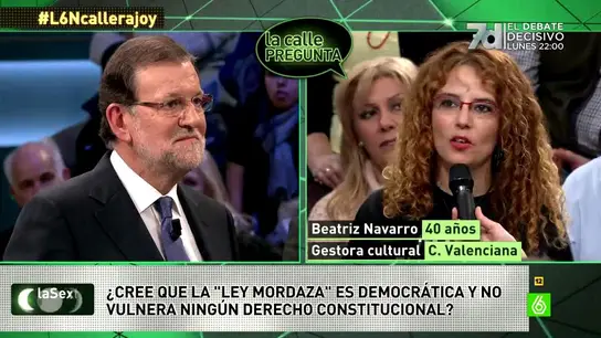 Rajoy sobre la ley mordaza Rajoy sobre la ley mordaza