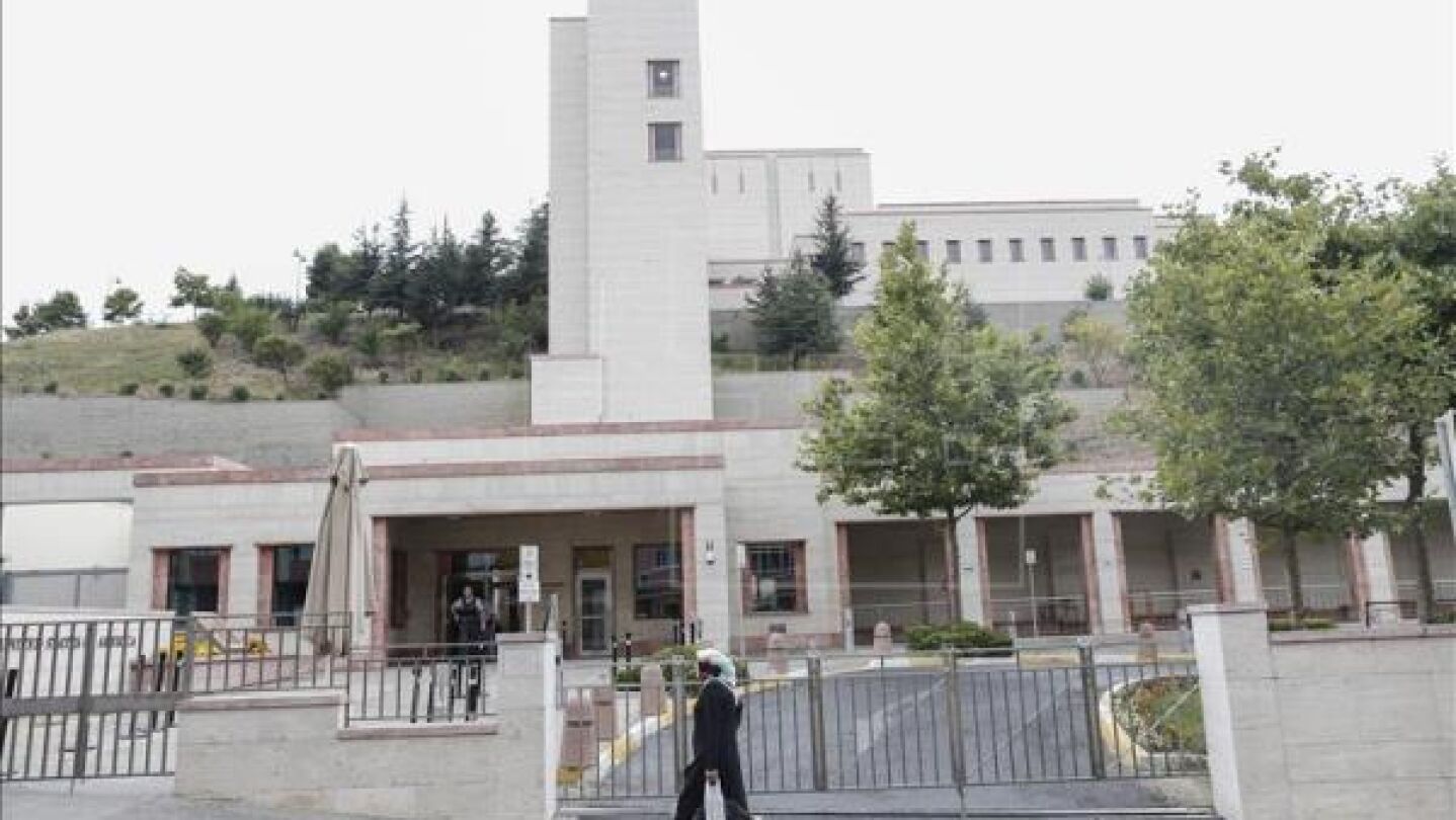 Edificio del consulado de EEUU en Estambul
