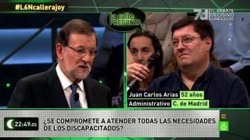 Rajoy sobre las ayudas a discapacitados