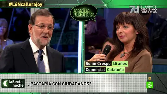 Rajoy y Sonín Crespo Rajoy y Sonín Crespo