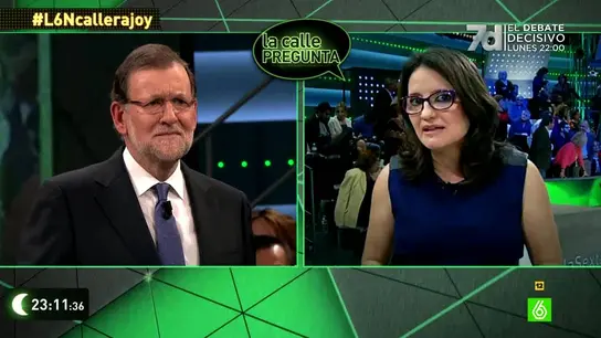 Mónica Oltra pregunta a Mariano Rajoy Mónica Oltra pregunta a Mariano Rajoy